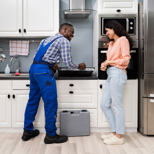 how long does it typically take to complete cooktop repair services in Corning KS